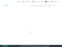 Tablet Screenshot of gtsnordic.com
